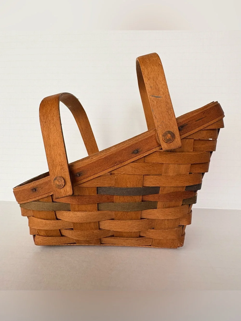 Vintage Longaberger Baskets & Upcycled Galvanized Rustic Fall Decor Bundle (4pc)